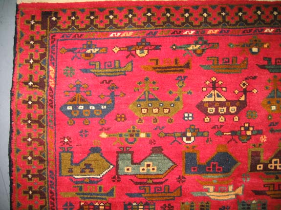 For sale: Afghan War Rug or Conflict Carpet