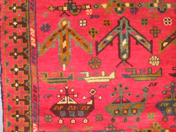 For sale: Afghan War Rug or Conflict Carpet