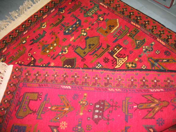 For sale: Afghan War Rug or Conflict Carpet