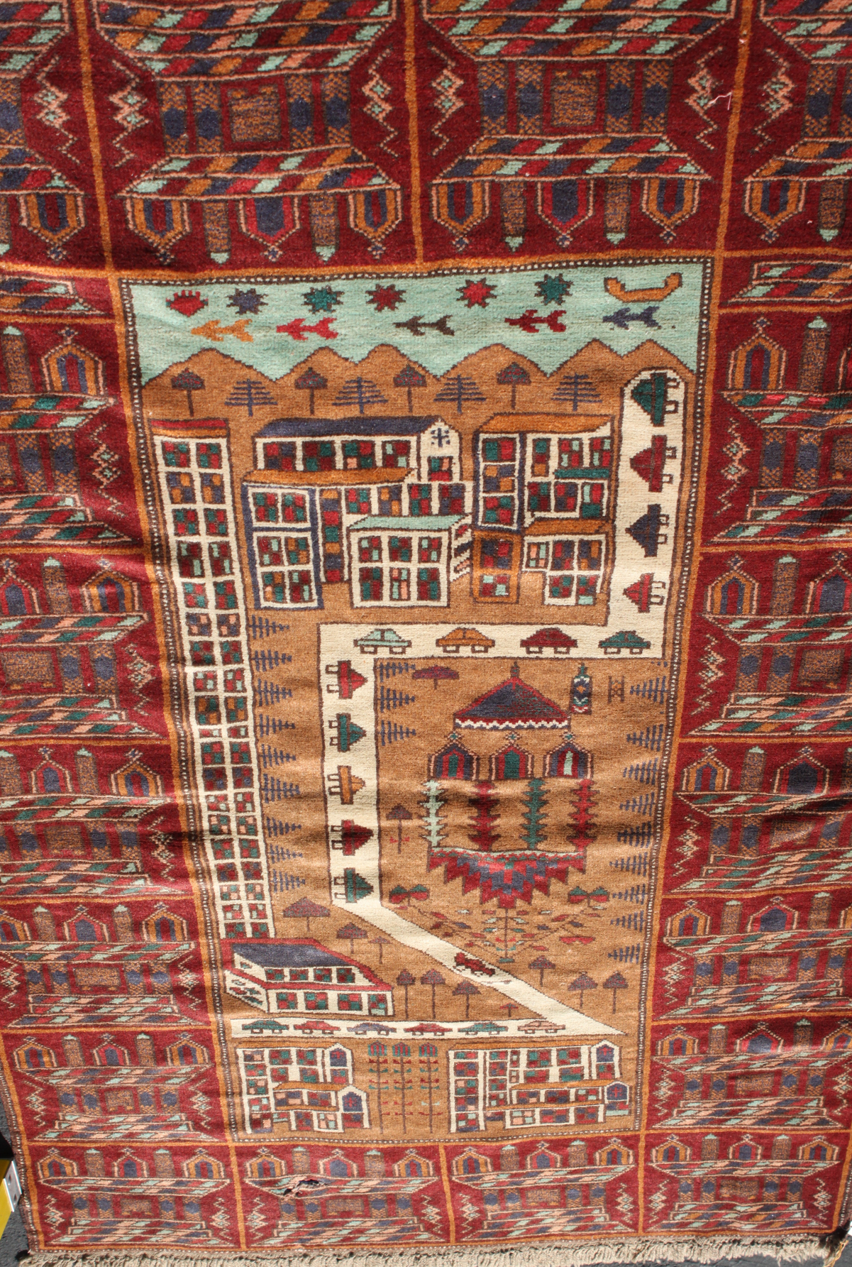 For sale: Afghan War Rug or Conflict Carpet