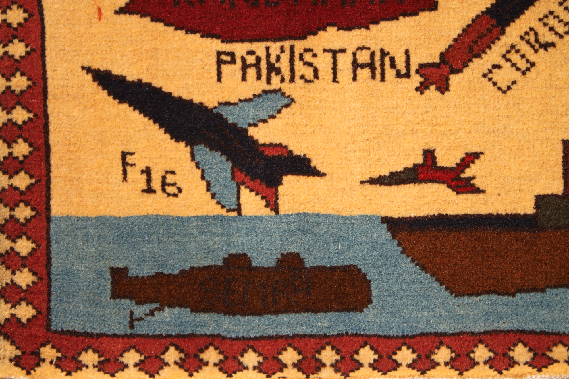 For sale: Afghan War Rug or Conflict Carpet