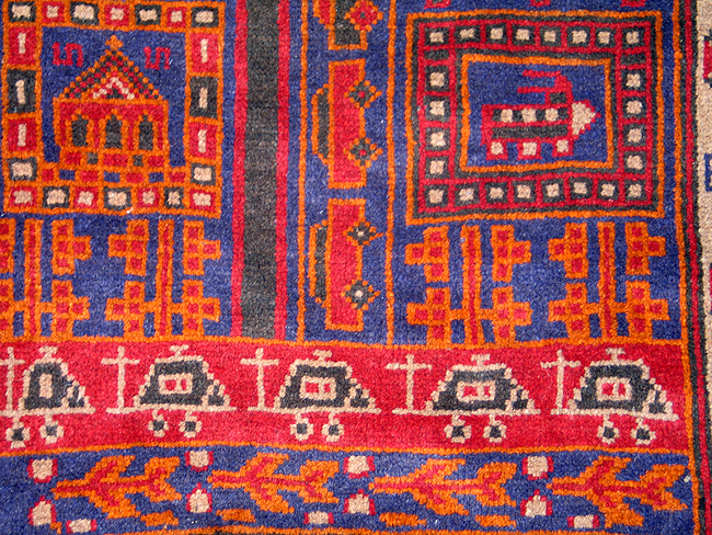 For sale: Afghan War Rug or Conflict Carpet