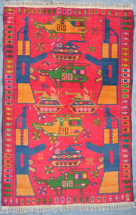 For sale: Afghan War Rug or Conflict Carpet