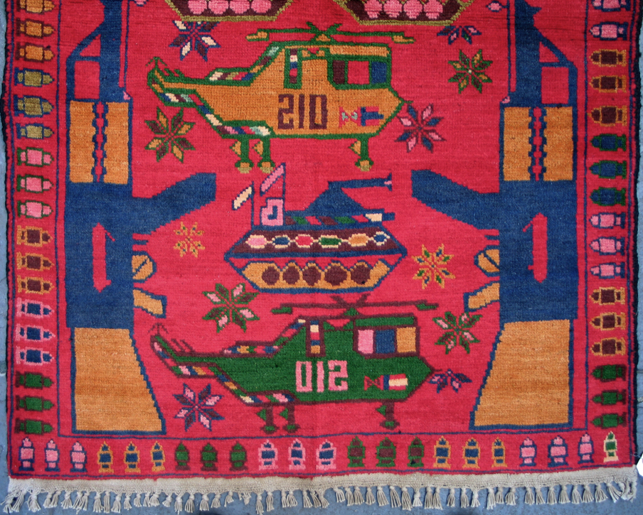 For sale: Afghan War Rug or Conflict Carpet