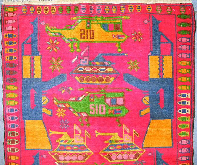 For sale: Afghan War Rug or Conflict Carpet