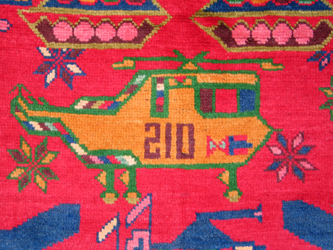 For sale: Afghan War Rug or Conflict Carpet