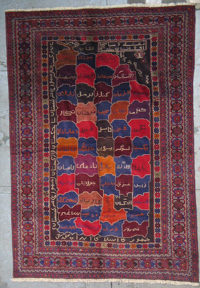 For sale: Afghan War Rug or Conflict Carpet