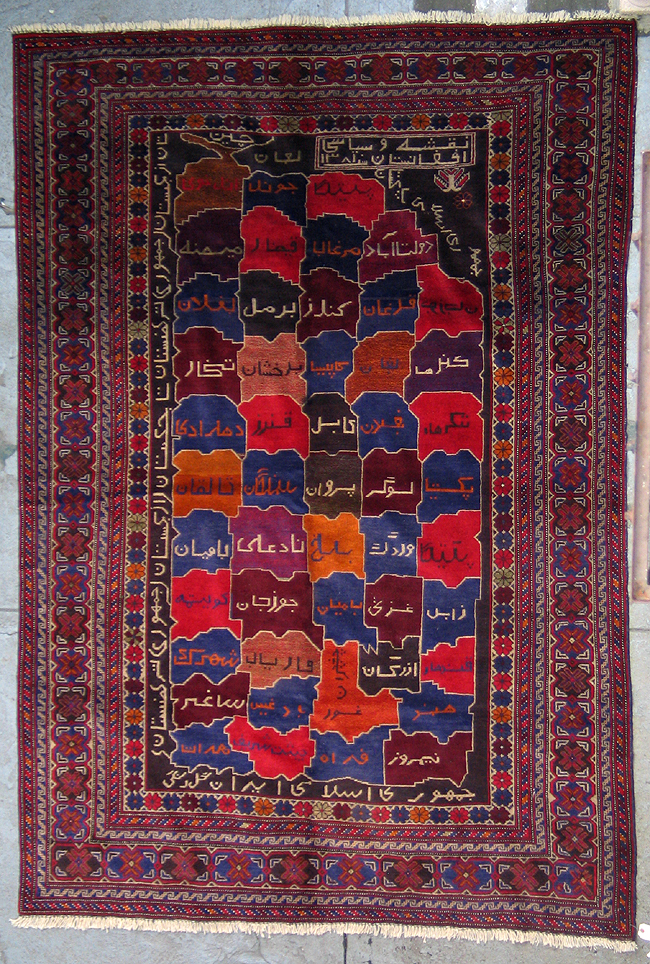 For sale: Afghan War Rug or Conflict Carpet