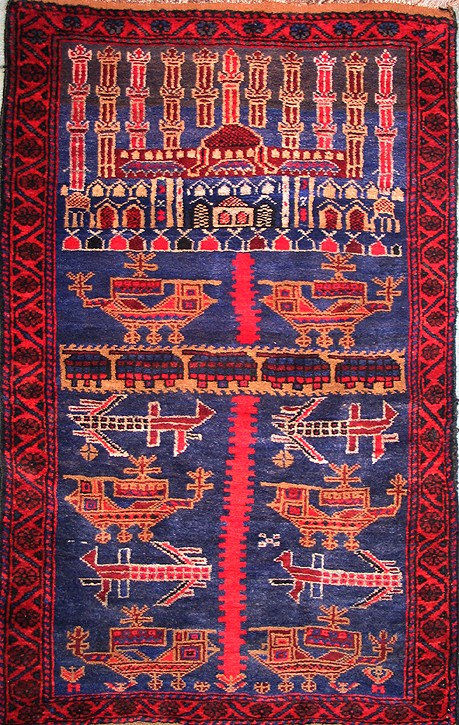 For sale: Afghan War Rug or Conflict Carpet