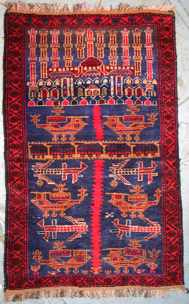 For sale: Afghan War Rug or Conflict Carpet