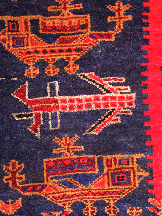 For sale: Afghan War Rug or Conflict Carpet