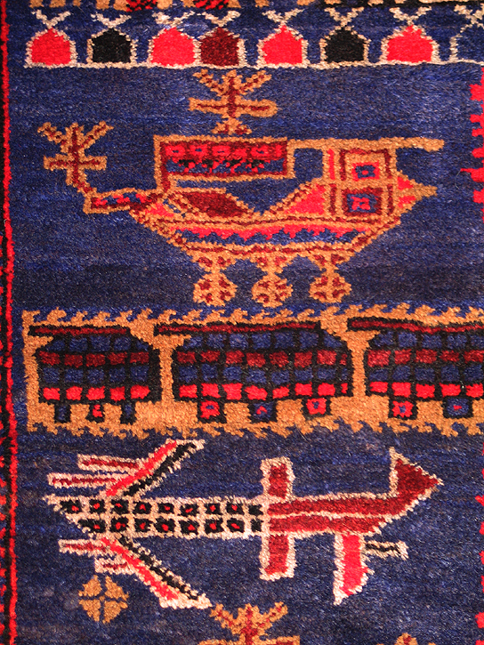 For sale: Afghan War Rug or Conflict Carpet