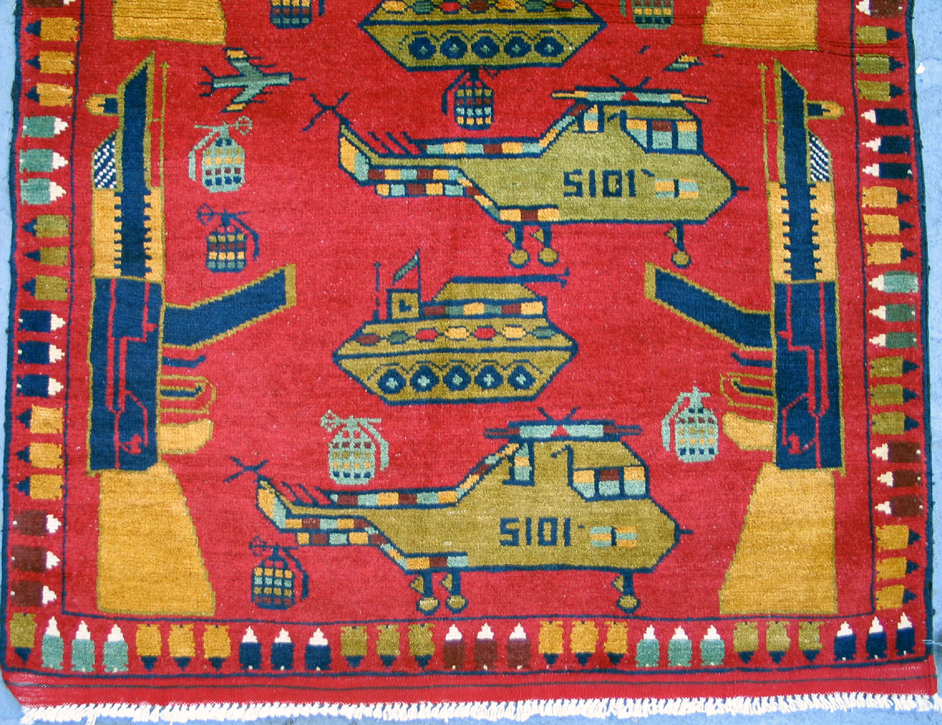 For sale: Afghan War Rug or Conflict Carpet