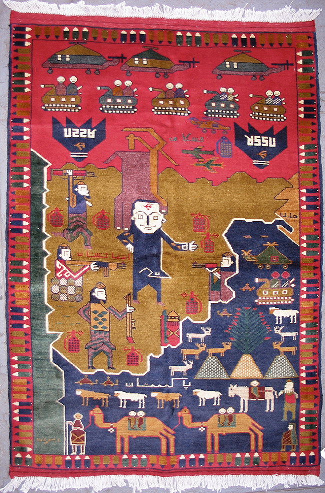 For sale: Afghan War Rug or Conflict Carpet