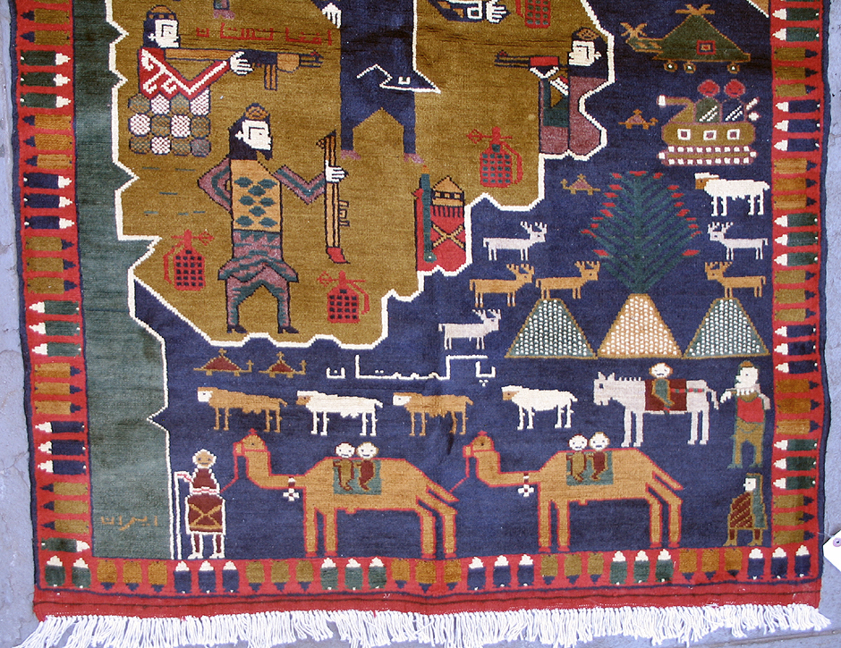 For sale: Afghan War Rug or Conflict Carpet