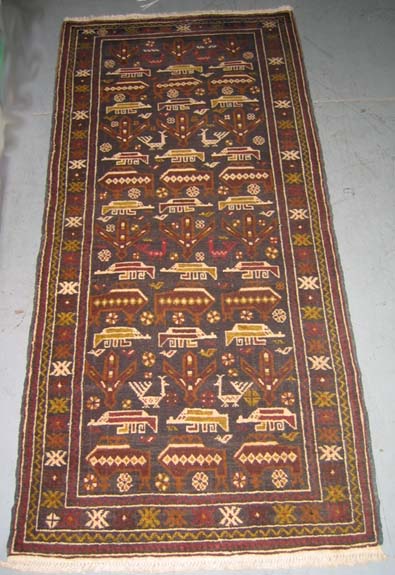 For sale: Afghan War Rug or Conflict Carpet