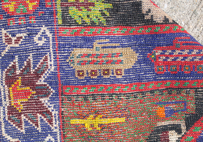 For sale: Afghan War Rug or Conflict Carpet