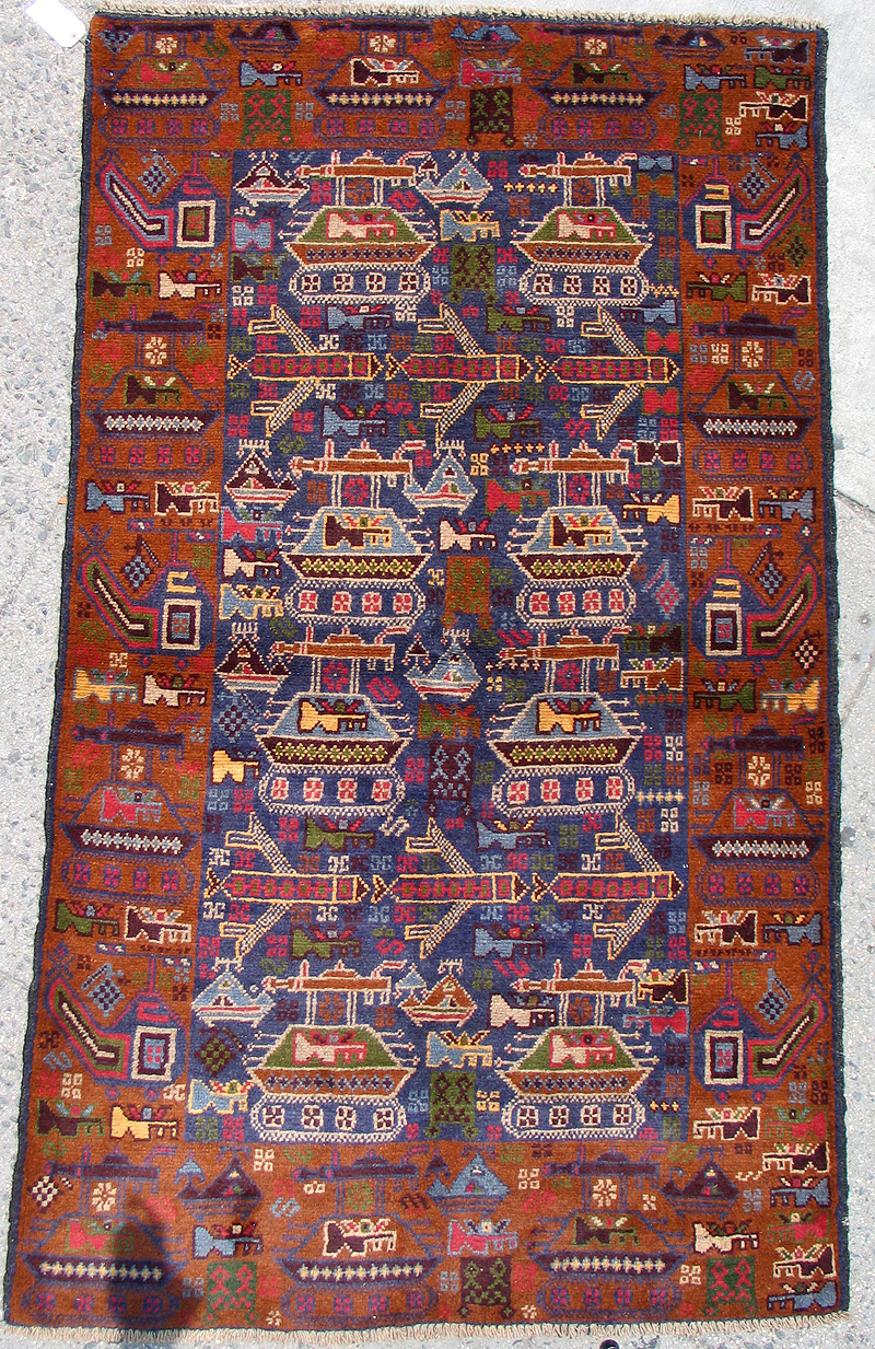 Hand woven carpet from Afhanistan for sale