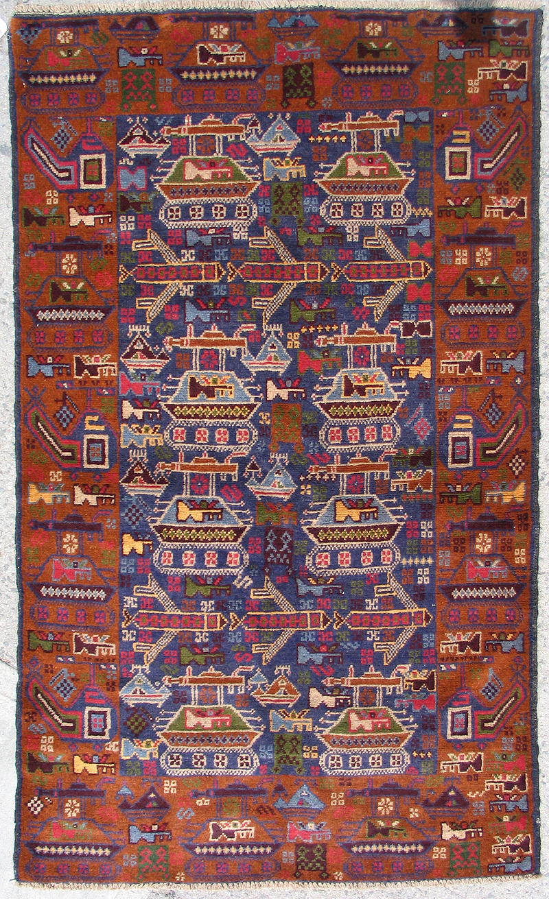 For sale: Afghan War Rug or Conflict Carpet