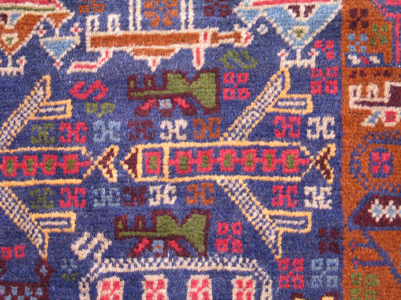 For sale: Afghan War Rug or Conflict Carpet