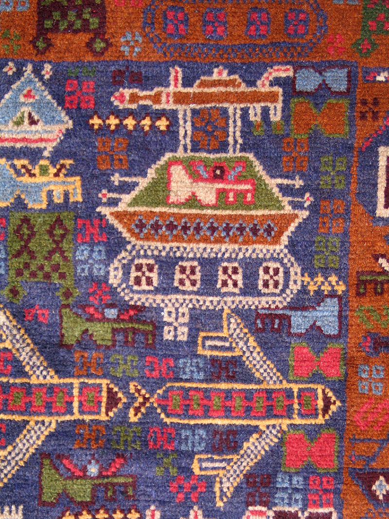 For sale: Afghan War Rug or Conflict Carpet