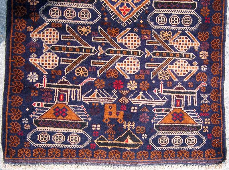 For sale: Afghan War Rug or Conflict Carpet