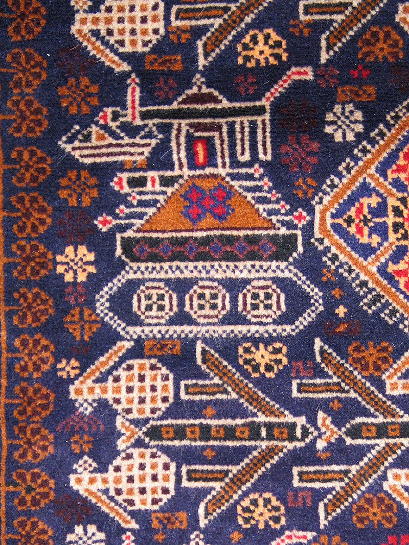 For sale: Afghan War Rug or Conflict Carpet