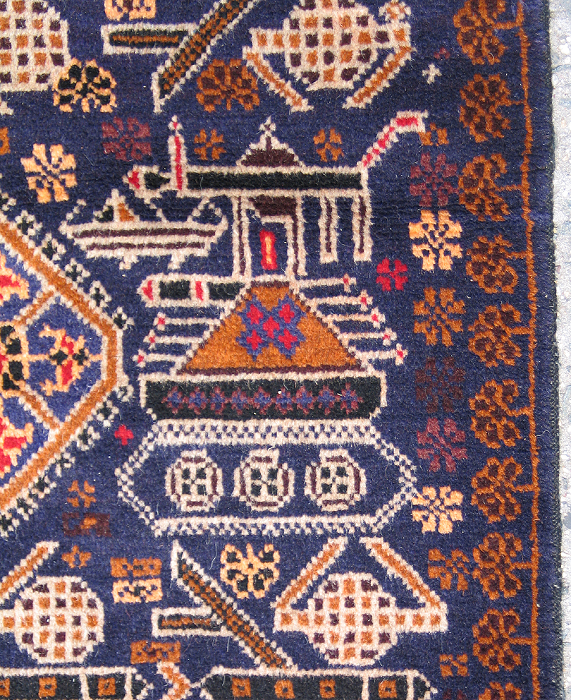 For sale: Afghan War Rug or Conflict Carpet