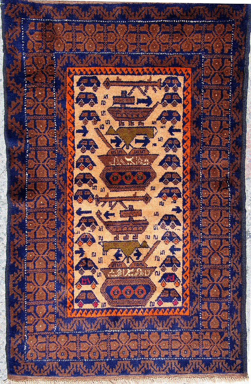 Hand woven carpet from Afhanistan for sale