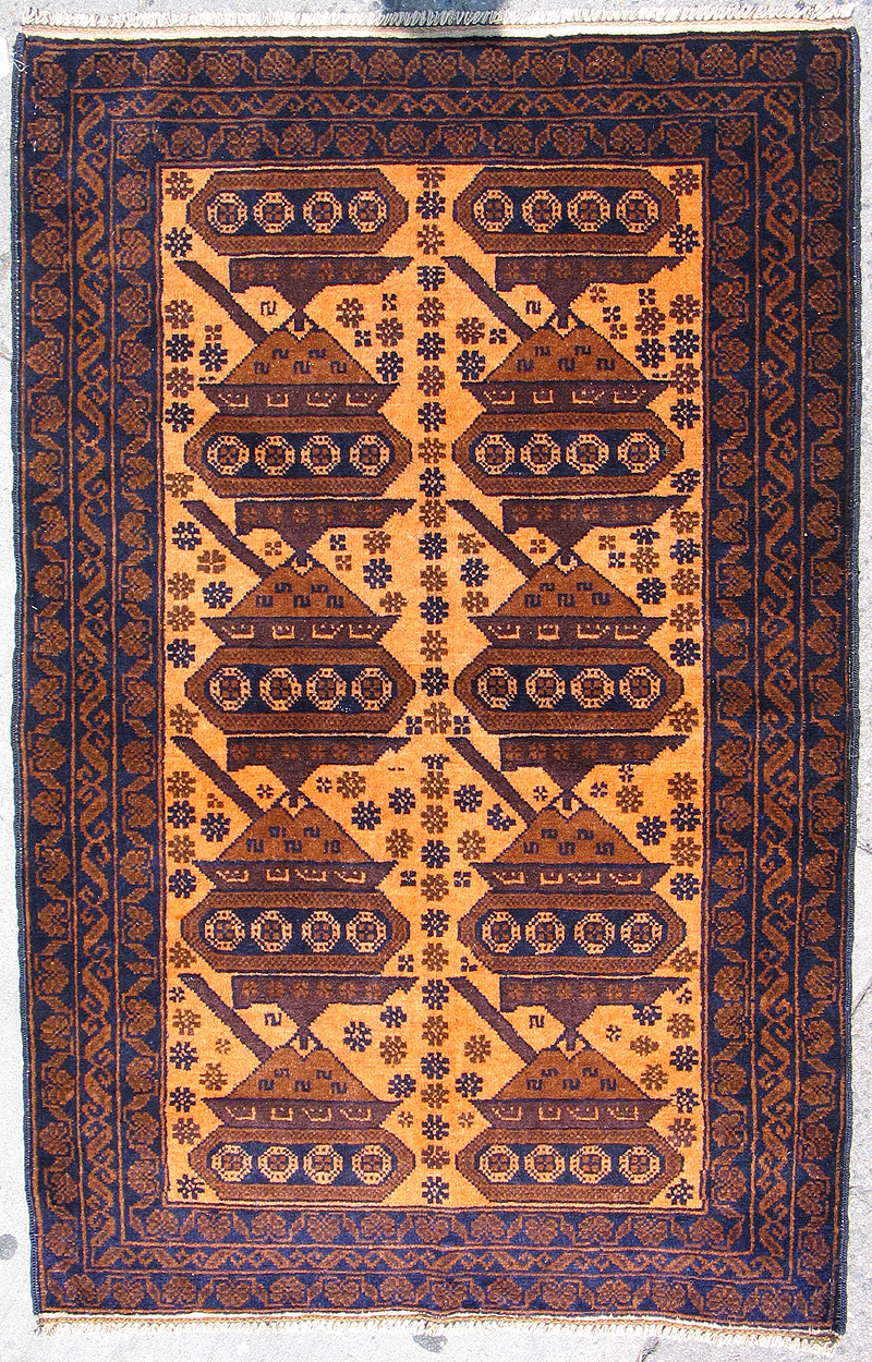 Hand woven carpet from Afhanistan for sale