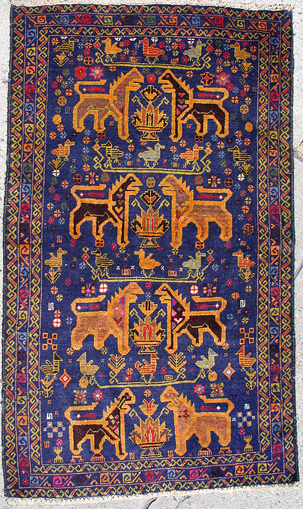 Hand woven carpet from Afhanistan for sale