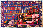 War Rug shown at Exhibition