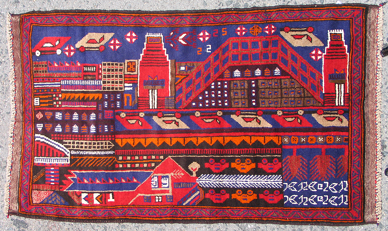 For sale: Afghan War Rug or Conflict Carpet