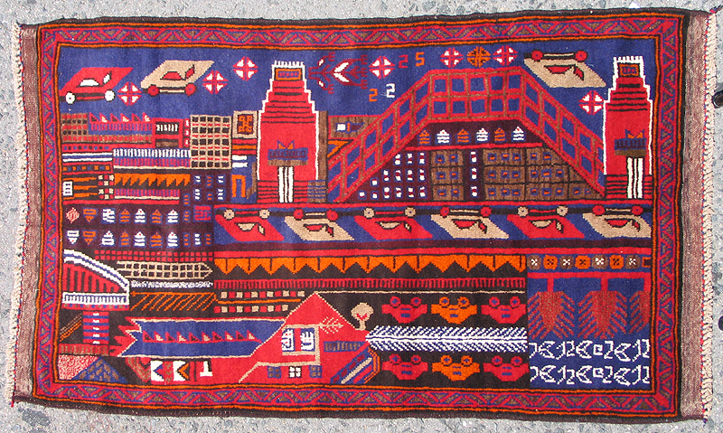 For sale: Afghan War Rug or Conflict Carpet