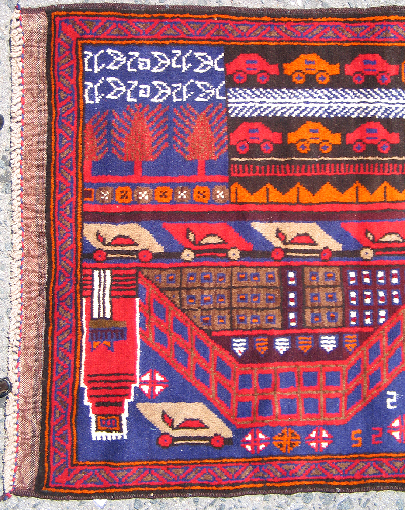 For sale: Afghan War Rug or Conflict Carpet