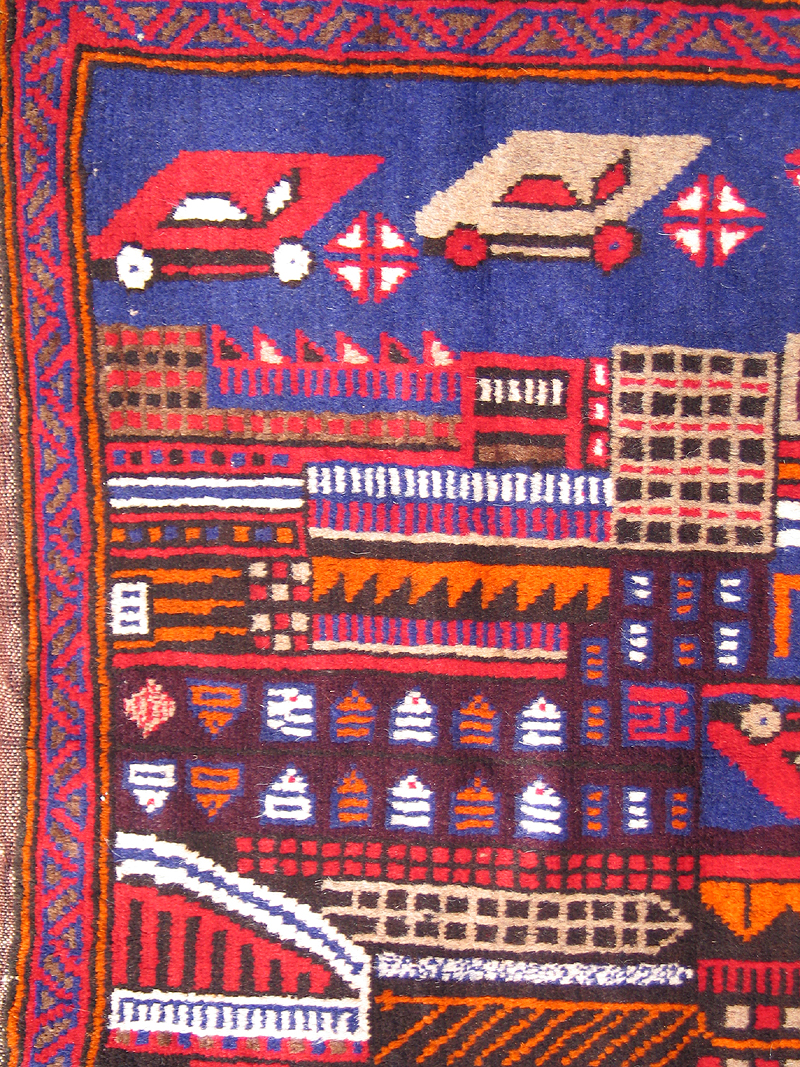 For sale: Afghan War Rug or Conflict Carpet