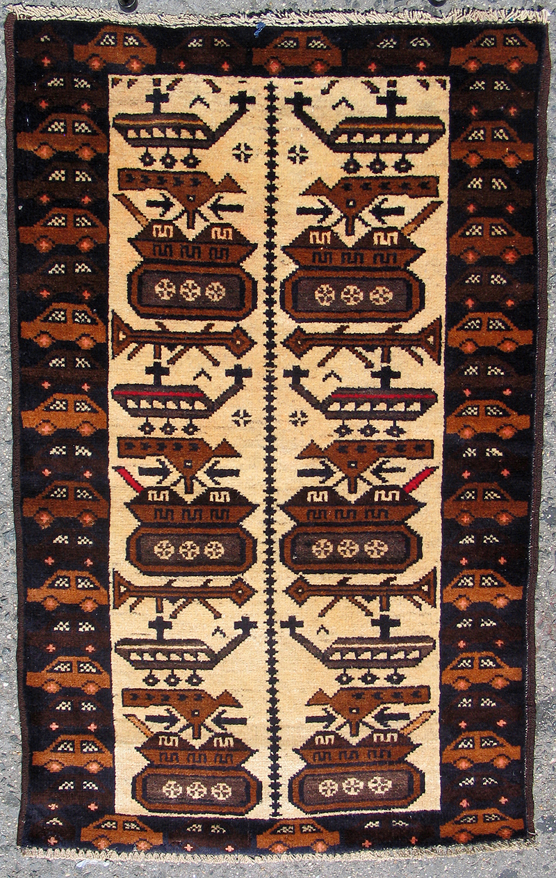 For sale: Afghan War Rug or Conflict Carpet