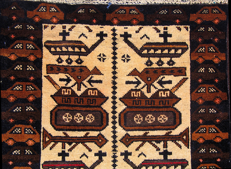 For sale: Afghan War Rug or Conflict Carpet