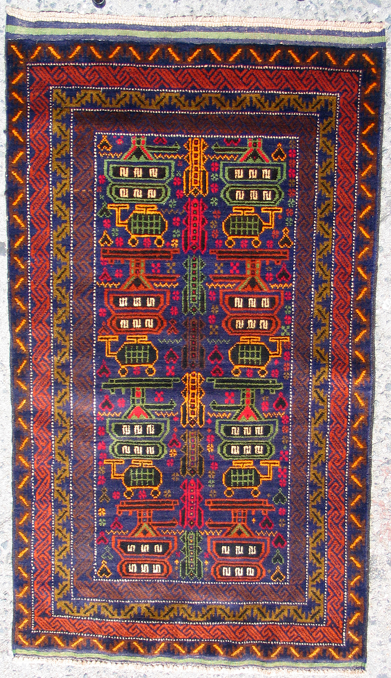 Hand woven carpet from Afhanistan for sale