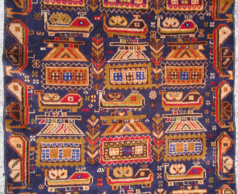 For sale: Afghan War Rug or Conflict Carpet