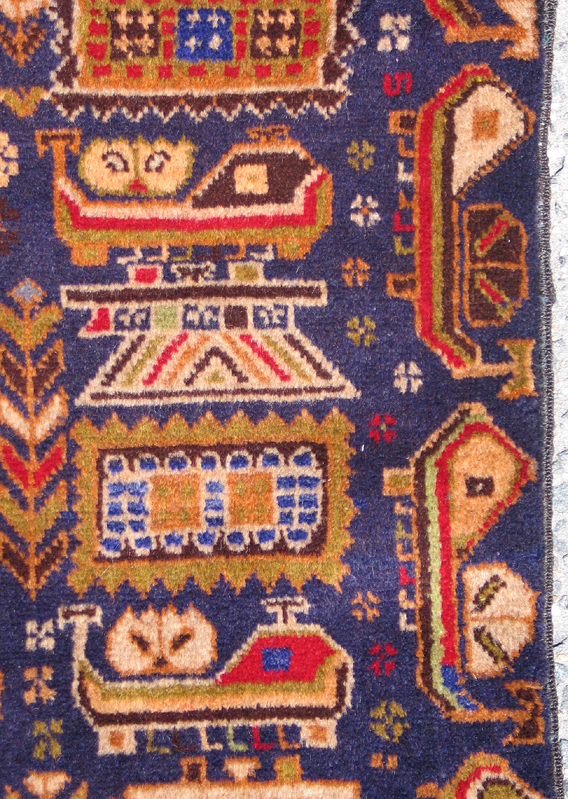 For sale: Afghan War Rug or Conflict Carpet