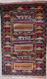 War Rug shown at Exhibition