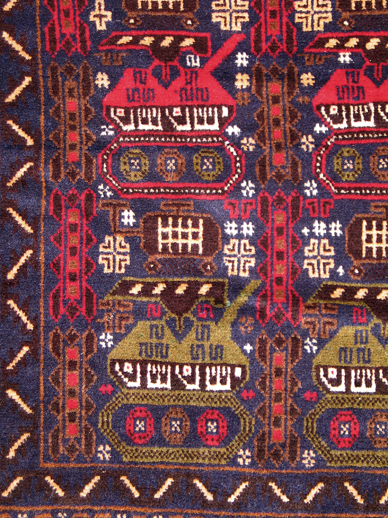 For sale: Afghan War Rug or Conflict Carpet