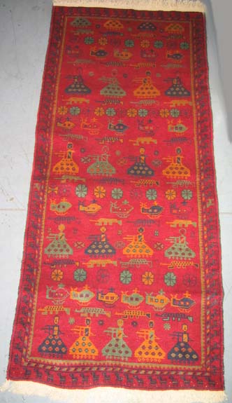 Hand woven carpet from Afhanistan for sale