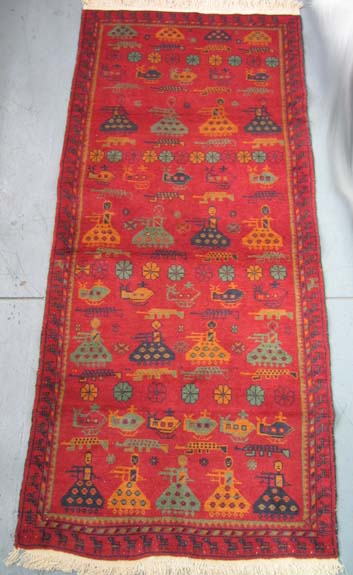 For sale: Afghan War Rug or Conflict Carpet