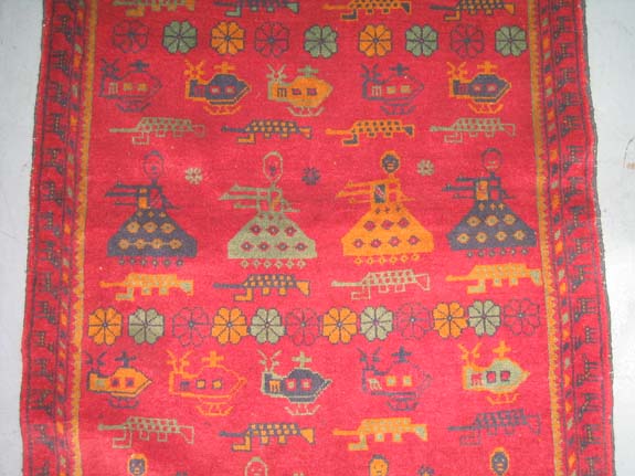 For sale: Afghan War Rug or Conflict Carpet