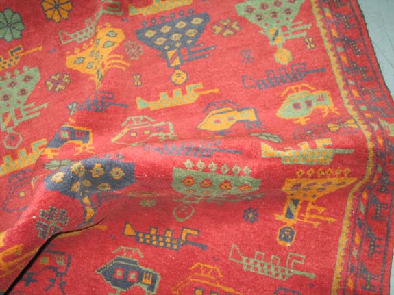 For sale: Afghan War Rug or Conflict Carpet