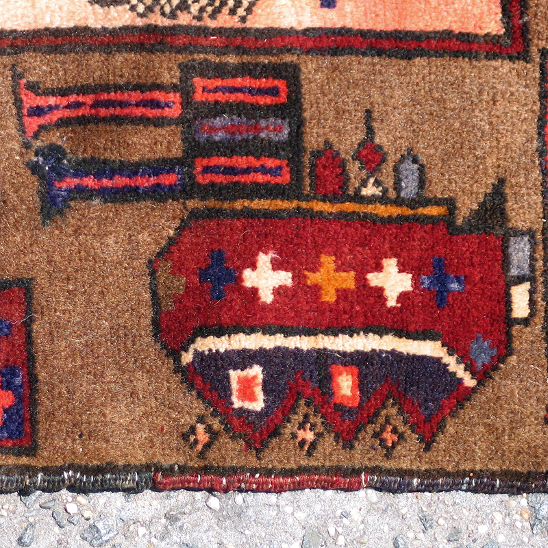 For sale: Afghan War Rug or Conflict Carpet