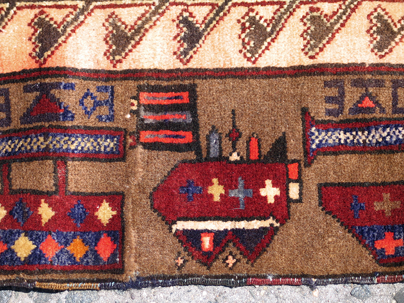 For sale: Afghan War Rug or Conflict Carpet