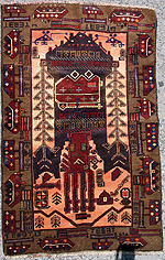 War Rug shown at Exhibition